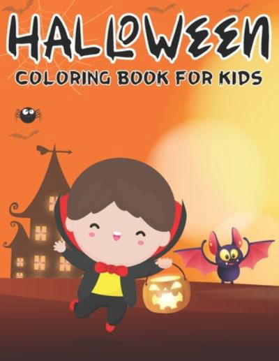 Cover for The Universal Book House · Halloween Coloring Books For Kids (Paperback Book) (2020)