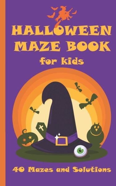 Cover for 4ls Works · Halloween Maze Book for Kids (Taschenbuch) (2020)