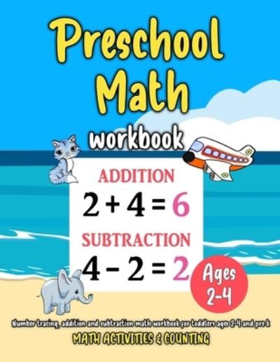 Cover for Abdelali Fox · Preschool Math Workbook (Paperback Book) (2021)