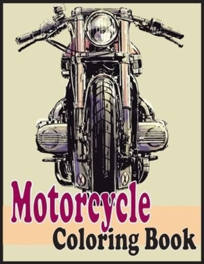 Cover for Farabi Foysal · Motorcycle Coloring Book (Pocketbok) (2021)