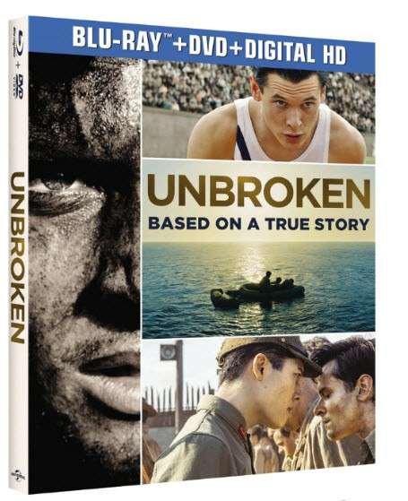 Cover for Unbroken (Blu-ray) (2015)
