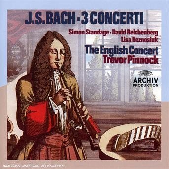 Cover for Pinnock Trevor / English Conce · Bach: 3 Concerti (CD) (2008)