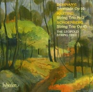 Cover for Dohnanyi / Schonberg / Martin · String Trios (CD) (2005)