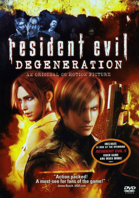 Cover for Resident Evil: Degeneration (DVD) (2008)