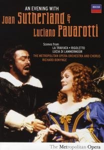 Cover for Pavarotti / Sutherland / Bonyn · An Evening with (DVD) (2008)
