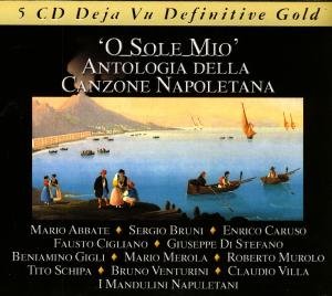 Cover for O Sole Mio: Antologia Canzone Napoletana / Var (CD) [Box set] (2006)