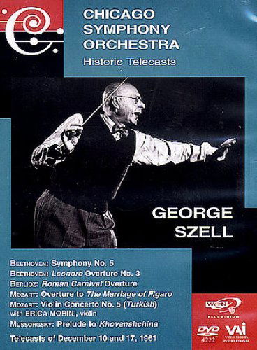 George Szell Conducts - Chicago Symphony Orchestra / Szell - Elokuva - VAI - 0089948422297 - tiistai 22. lokakuuta 2002