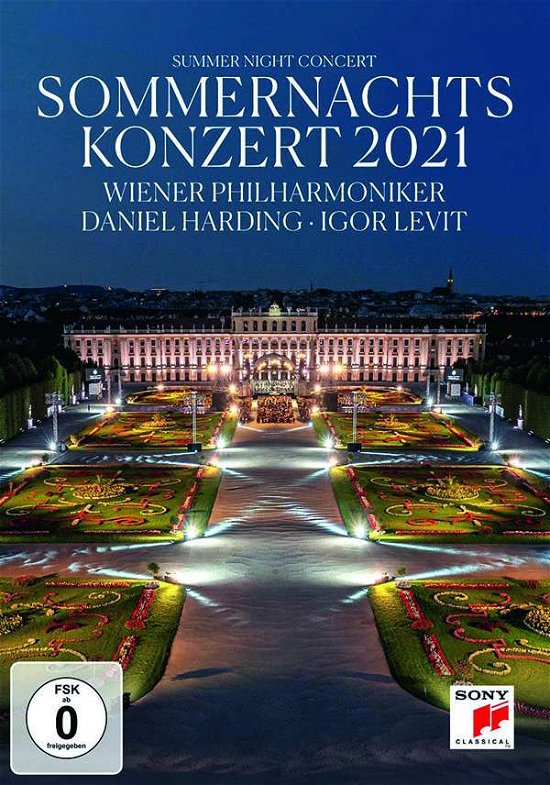 Cover for Wiener Philharmoniker / Daniel Harding · Sommernachtskonzert 2021 / Summer Night Concert 2021 (DVD) [size L] (2021)