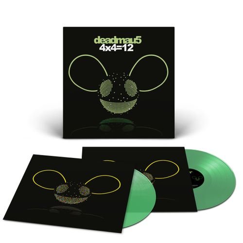 Cover for Deadmau5 · 4x4=12 (LP) [Clear Green Vinyl edition] (2024)
