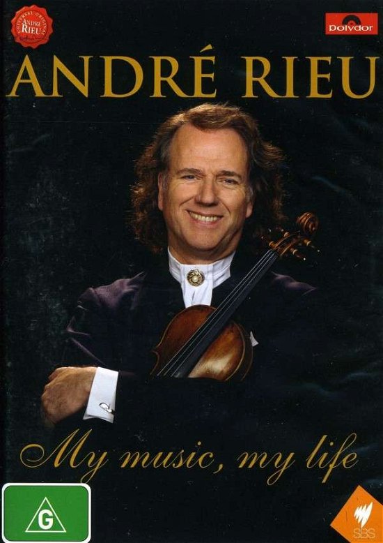Cover for Andre Rieu · My Music My Life (DVD) (2010)