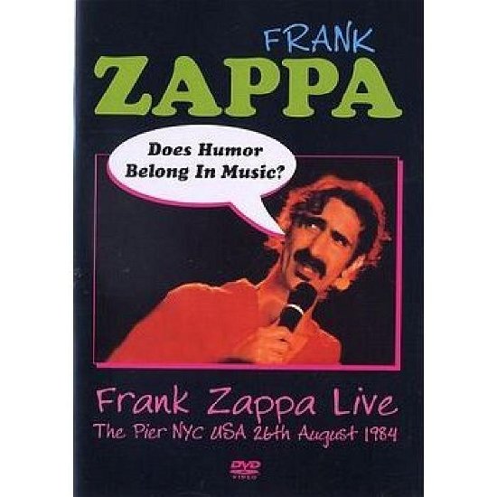 Cover for Frank Zappa · Does Humor Belong in Music (Dv (DVD) (2008)