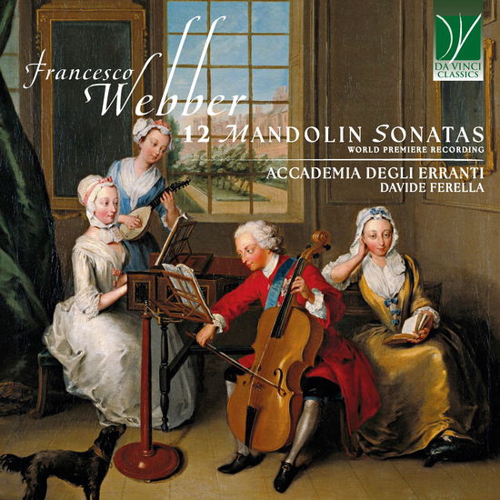 Cover for Davide | Accademia Degli Erranti Ferella · Francesco Webber: 12 Mandolin Sonatas (CD) (2025)