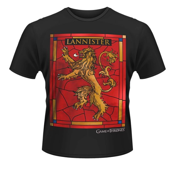 Cover for Playlogic International (World) · Game Of Thrones: House Lannister (T-Shirt Unisex Tg L) (N/A) [size L] [Black edition] (2014)