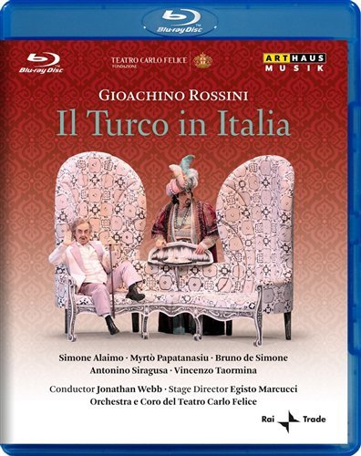 Cover for Rossini / Orch &amp; Chorus Teatro Carlo Felice / Webb · Il Turco in Italia (Blu-ray) [Widescreen edition] (2010)