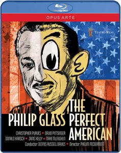 Cover for Philip Glass · Perfect American (Blu-Ray) (2013)