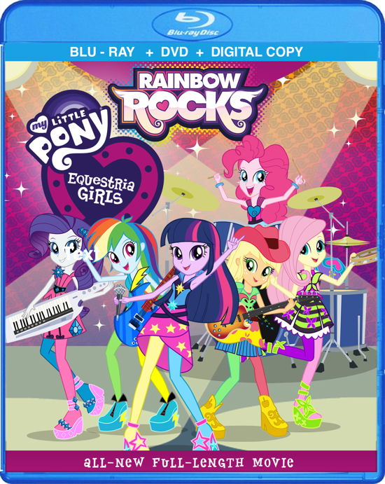 Cover for Blu-ray · My Little Pony: Equestria Girls: Legend of Everfree (Blu-Ray) (2016)