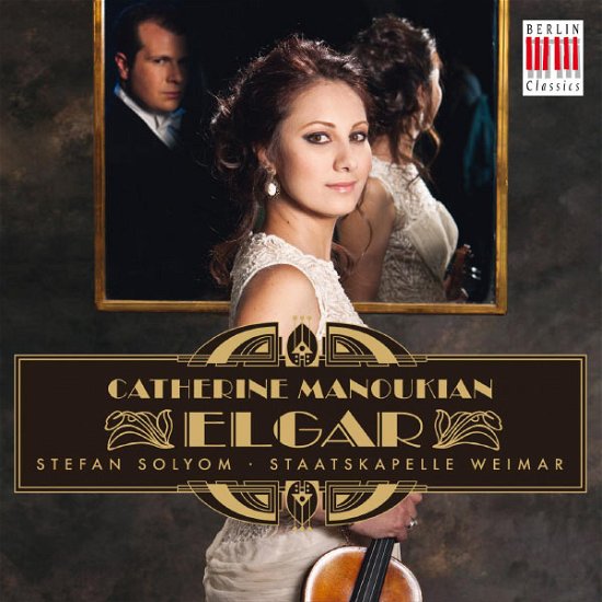 Cover for Manoukian / Staatskapelle Weimar · Violin Concerto Bminor / Salut DAmour (CD) [Digipak] (2013)