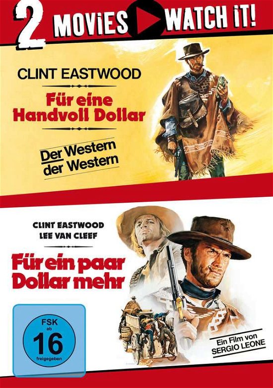 Cover for Für Eine Handvoll Dollar / Für Ein Paar Dollar Mehr (DVD) (2014)