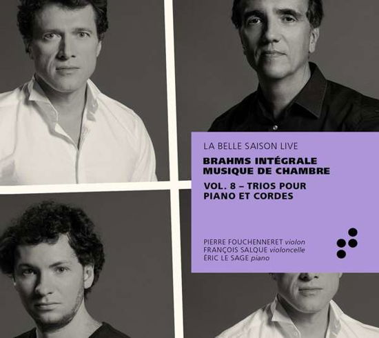 Cover for Eric Le Sage · Brahms: Trios Pour Piano et Cordes Vol.8 (CD) (2020)