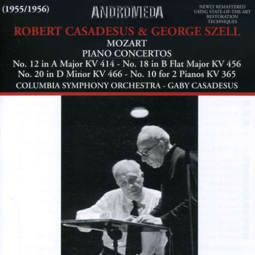 Cover for Mozart · Klavierkonzerte 121820 &amp; 10 (CD) (2012)