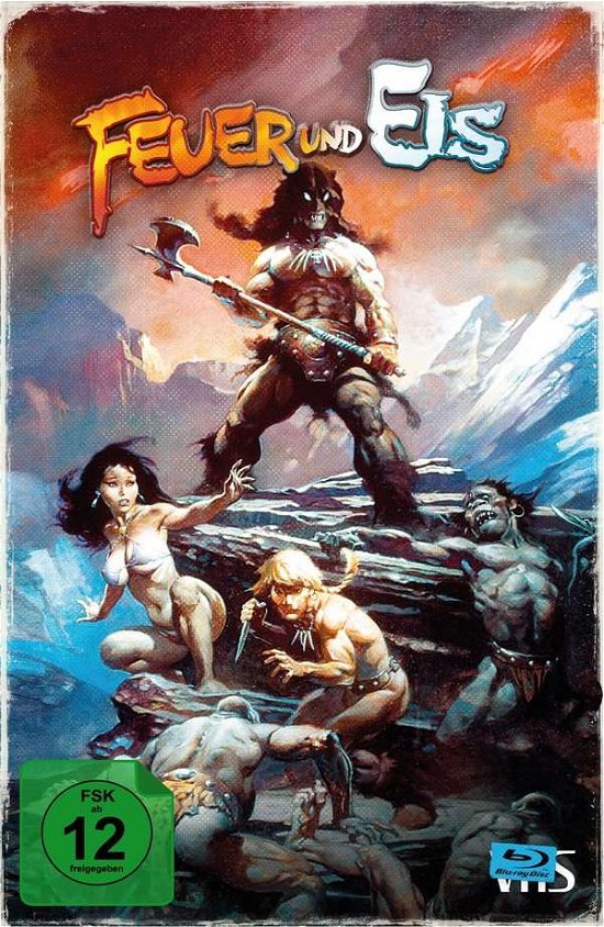 Cover for Bakshi,ralph / Tataranowicz,tom · Feuer Und Eis-limited Collectors Edition Im VHS (Blu-ray) (2019)