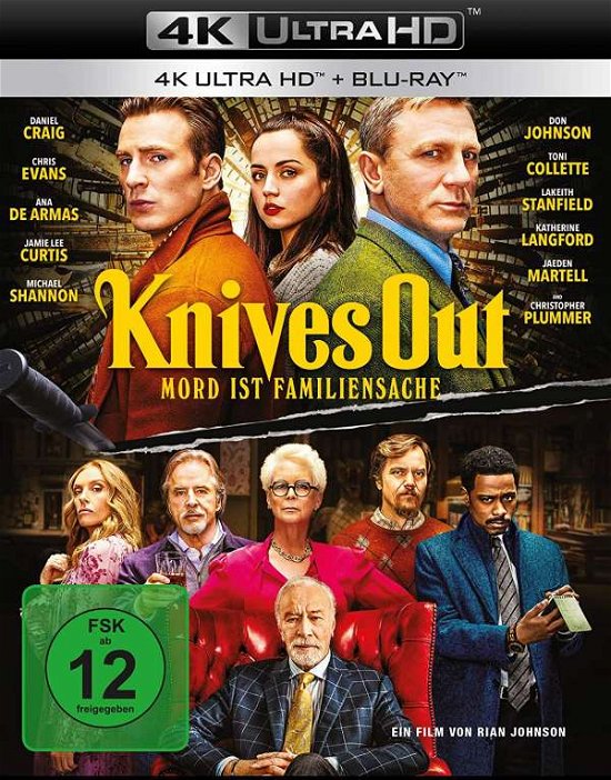 Knives Out-mord Ist Familiensache Uhd Blu-ray - V/A - Film -  - 4061229123297 - 8. mai 2020