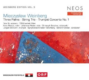 Cover for M. Weinberg · Weinberg Edition Vol.5:three Palms (CD) (2013)
