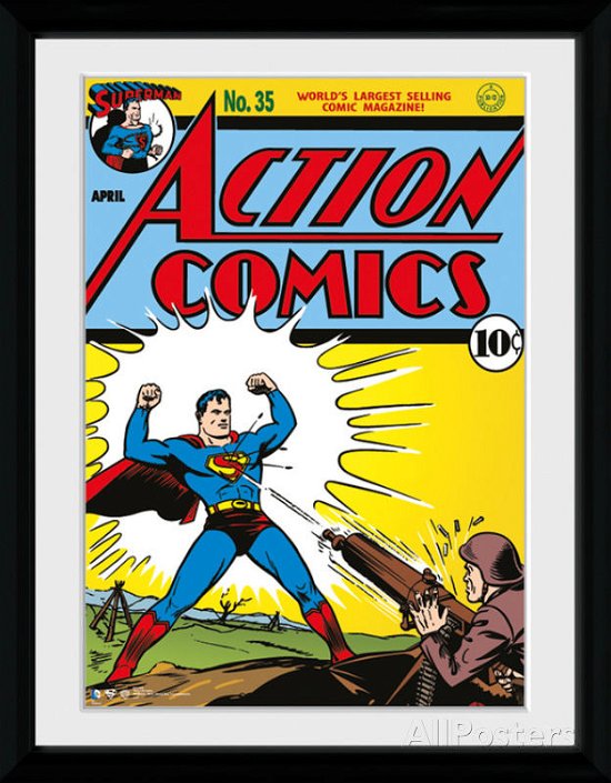 Cover for Dc Comics: Superman · Dc Comics: Superman - Comic (Stampa In Cornice 30x40cm) (MERCH)