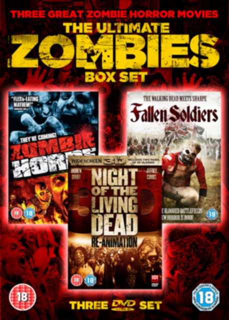 Cover for The Ultimate Zombies Box Set · Zombie Horde / Night of the Living Dead - Re-animation / Fallen Soldiers (DVD) (2015)