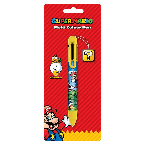 Cover for Nintendo: Pyramid · Super Mario (Multi Colour Pen / Penna) (MERCH)