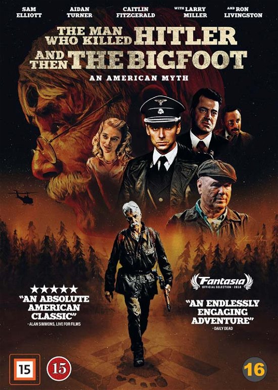 Cover for Sam Elliott · Man Who Killed Hitler and then the Bigfo (DVD) (2019)
