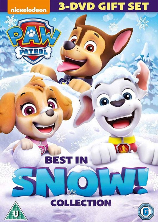 Cover for Paw Patrol: Best in Snow Chris · Paw Patrol - Best in Snow Christmas Collection (DVD) (2019)