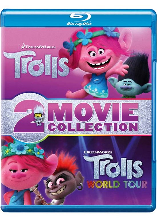 Cover for Trolls 12 3D · Trolls / Trolls World Tour 3D + 2D (Blu-ray) (2020)