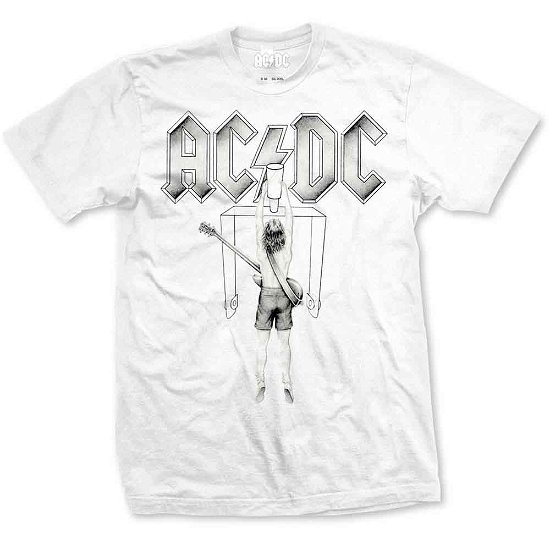 Cover for AC/DC · AC/DC Unisex T-Shirt: Switch (T-shirt) [size XXL] [White - Unisex edition] (2016)
