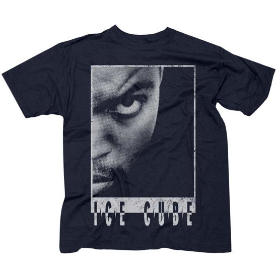 Ice Cube Unisex T-Shirt: Half Face - Ice Cube - Produtos -  - 5056170657297 - 