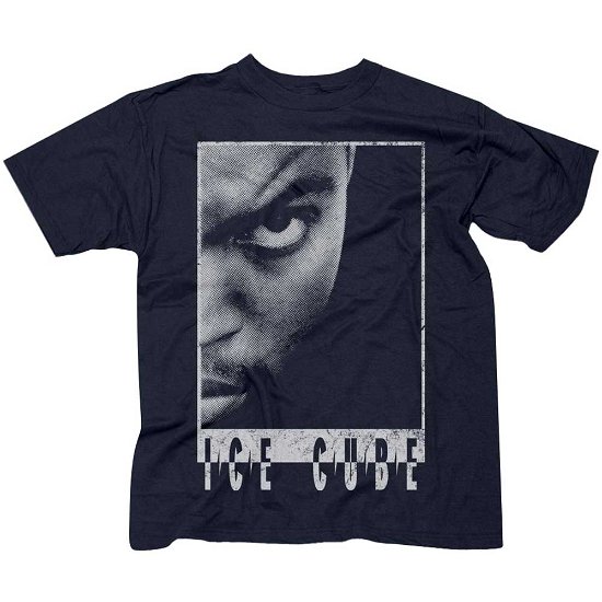 Cover for Ice Cube · Ice Cube Unisex T-Shirt: Half Face (T-shirt) [size S] [Black - Unisex edition]