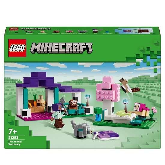 Cover for Lego · LEGO Minecraft 21253 De Dierenopvang (Leksaker)