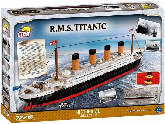 Cover for Cobi  Historical Collection  R.M.S Titanic  722 Pcs Not For Sale In Hungary Toys (MERCH)