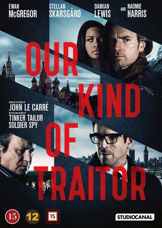 Cover for Ewan McGregor / Stellan Skarsgård / Damian Lewis / Naome Harris · Our Kind of Traitor (DVD) (2016)