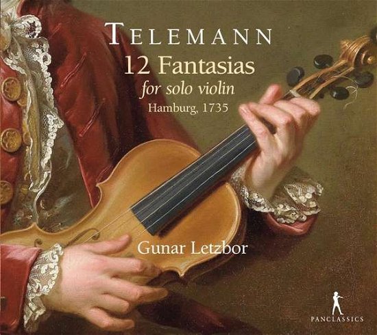 Cover for Gunar Letzbor · Georg Philipp Telemann: 12 Fantasias For Solo Violin (CD) (2021)
