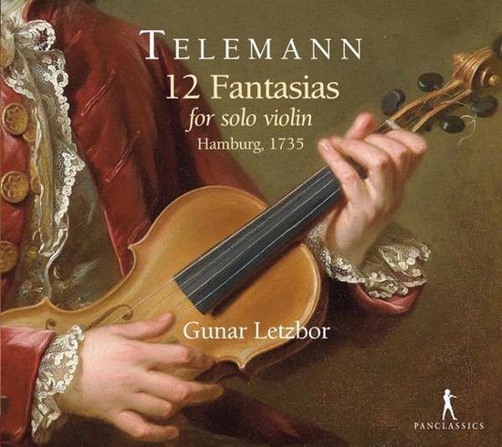 Cover for Gunar Letzbor · Georg Philipp Telemann: 12 Fantasias For Solo Violin (CD) (2021)