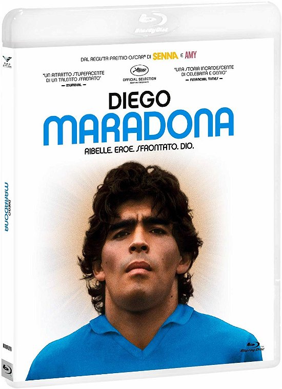 Cover for Diego Maradona (Blu-ray+dvd+booklet+segnalibro) (Blu-ray) (2019)