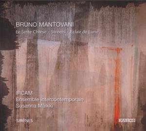 Cover for Mantovani / Ircam · Music of Bruno Mantovani (CD) (2008)