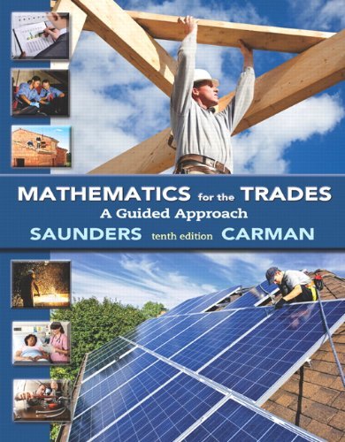 Cover for Carman · Mathematics for the Trades, m. 1 (Book) (2014)
