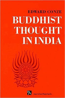 Cover for Edward Conze · Buddhist Thought In India: Three Phases of Buddhist Philosophy (Taschenbuch) (1967)