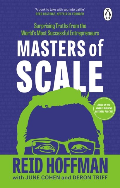 Cover for Reid Hoffman · Masters of Scale: Surprising truths from the world’s most successful entrepreneurs (Taschenbuch) (2023)