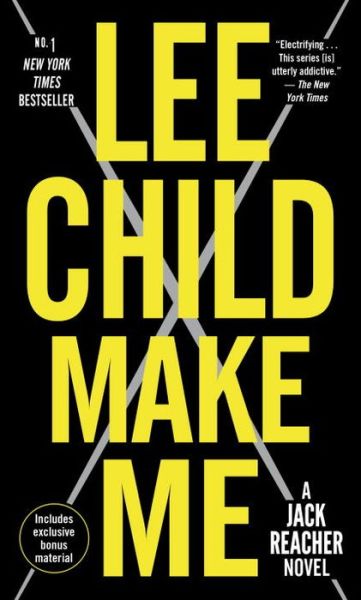 Cover for Lee Child · Jack Reacher: Make me (with bonus short story small wars) - a jack reacher novel (Paperback Book) (2016)