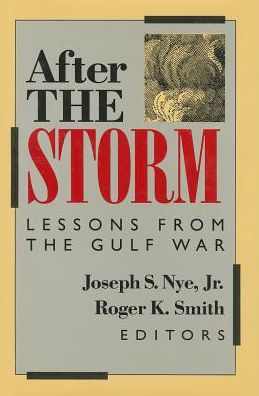 Cover for Nye, Joseph S., Jr. · After the Storm (Hardcover Book) (1992)