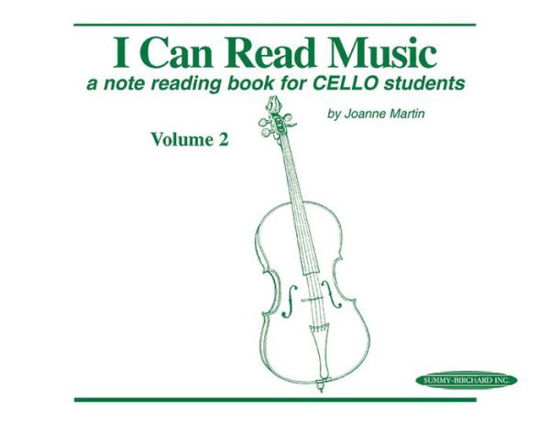 I can read music 2 cello - Martin - Boeken - Notfabriken - 9780874874297 - 1 februari 1997