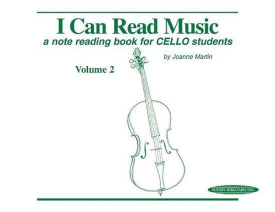 I can read music 2 cello - Martin - Böcker - Notfabriken - 9780874874297 - 1 februari 1997